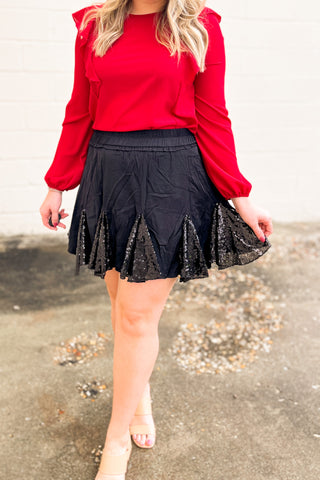 Life of the Party Sequin Skirt