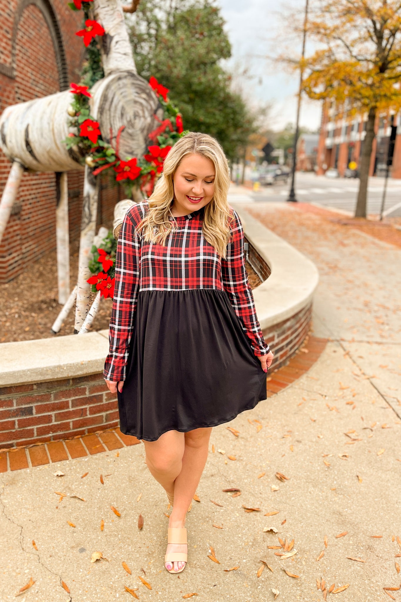 Plaid To See You Dress