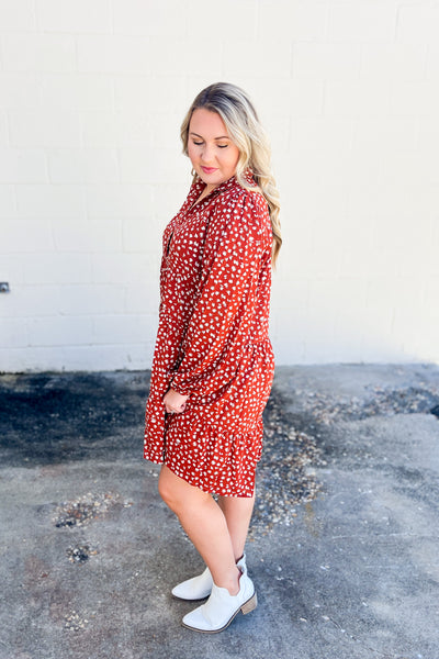 You've Got The Idea Spotted Dress