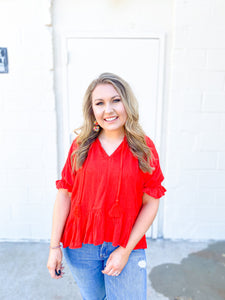 SALE | I'll Take You There Peplum Top