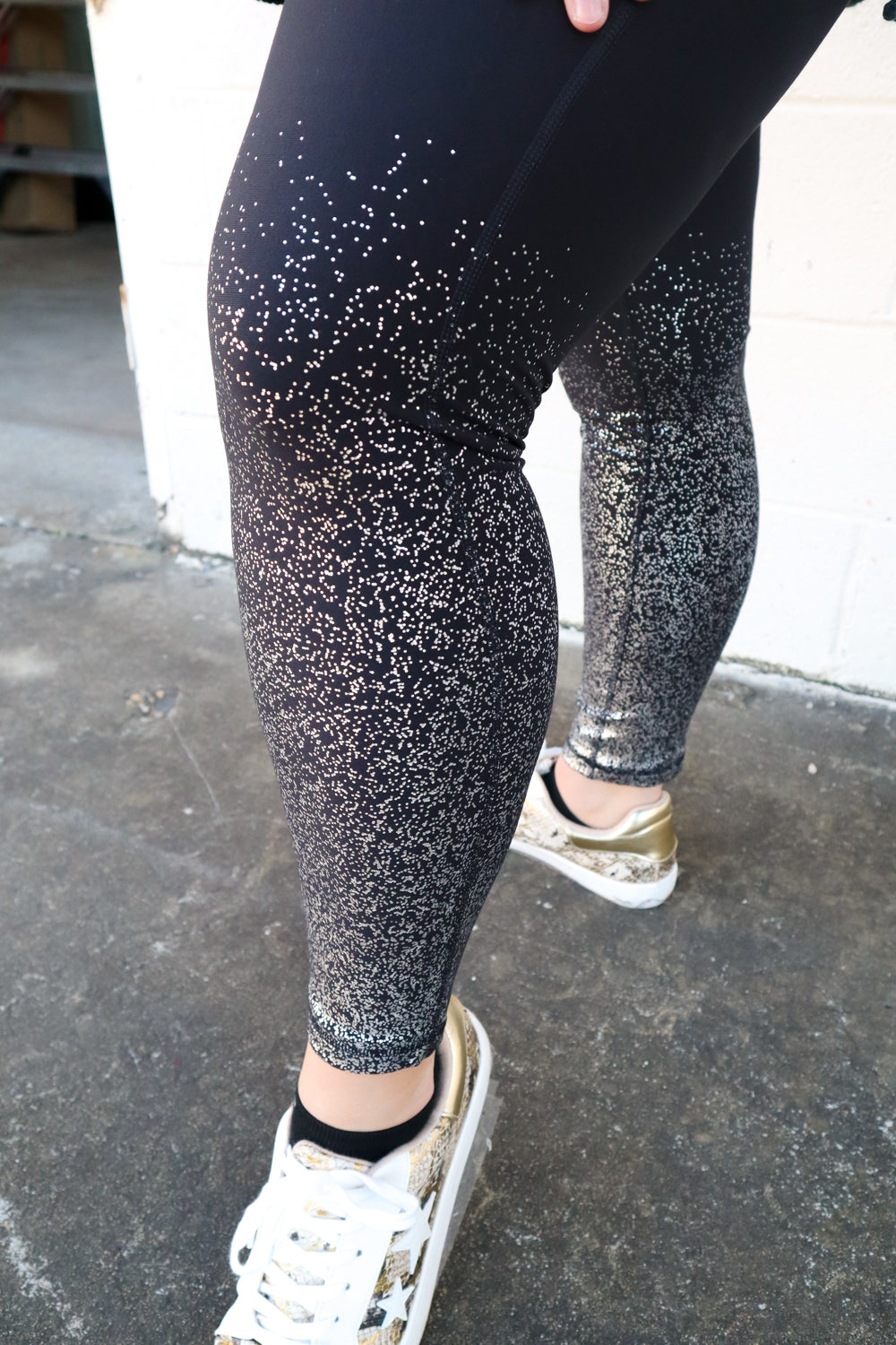 FLASH SALE | Lynda Foil Print Leggings