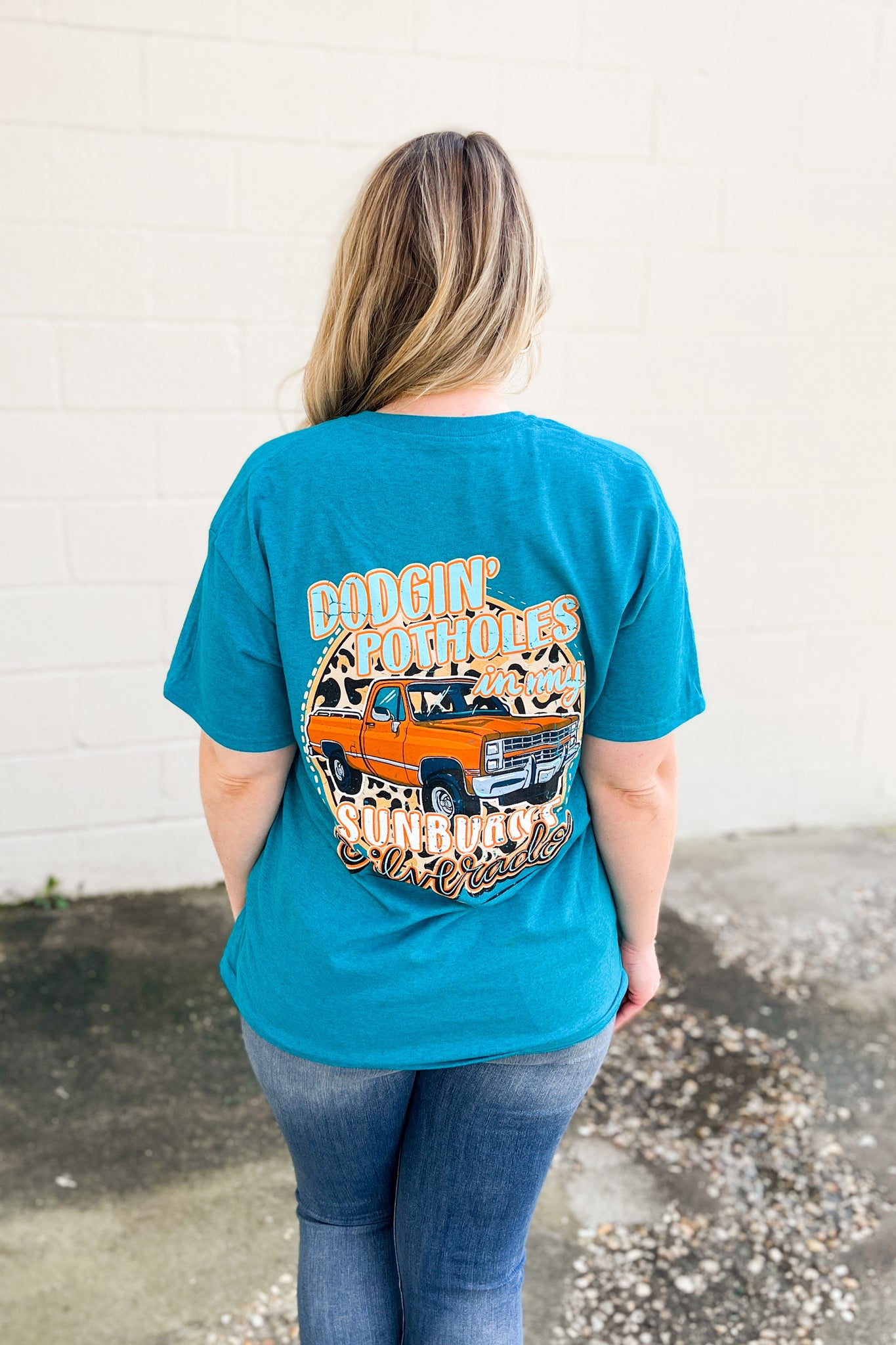 Dodgin' Potholes Graphic T-Shirt
