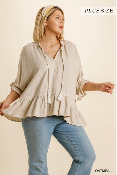 SALE | I'll Take You There Peplum Top
