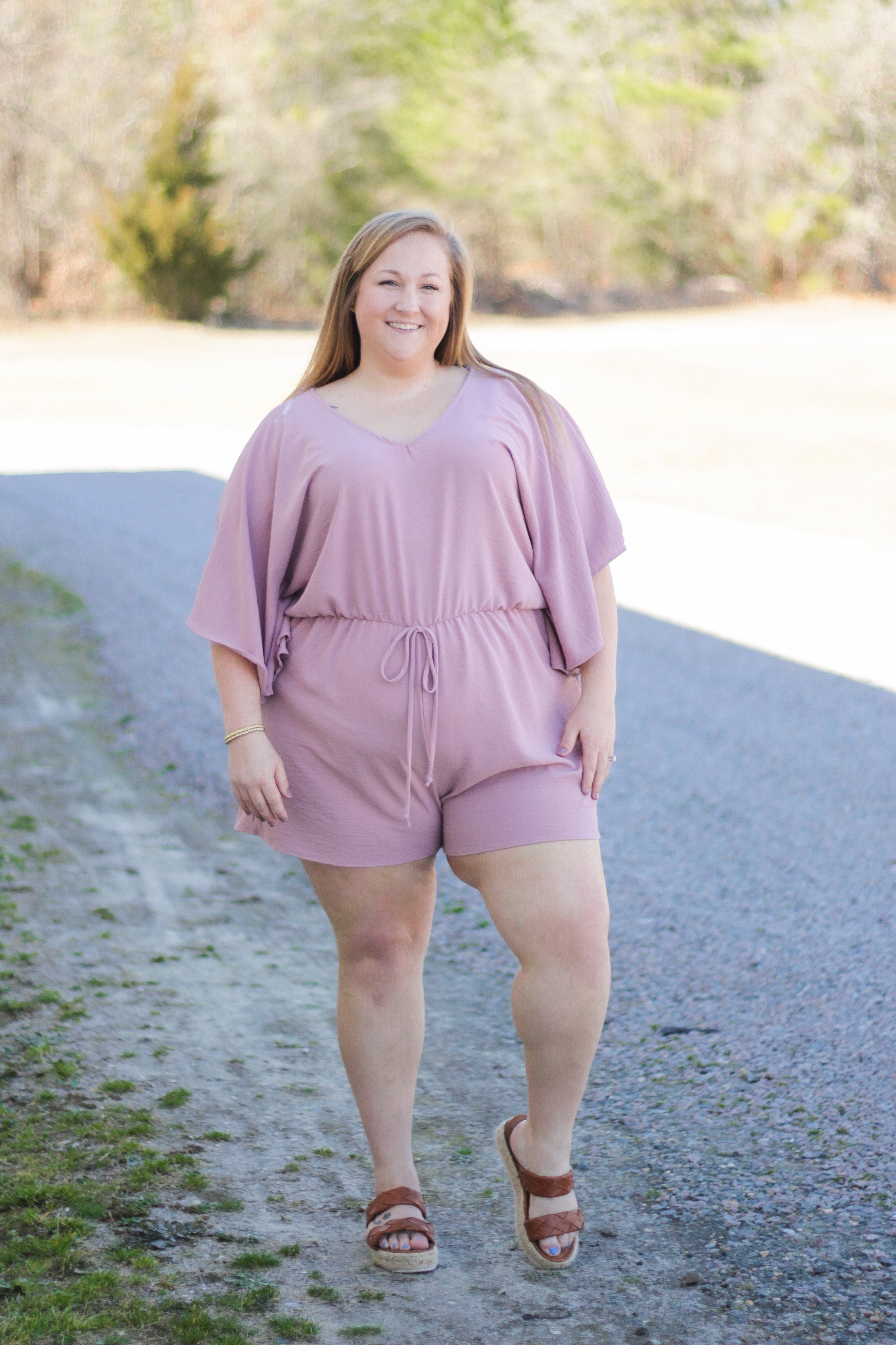 SALE | Paradise Awaits Romper, Mauve