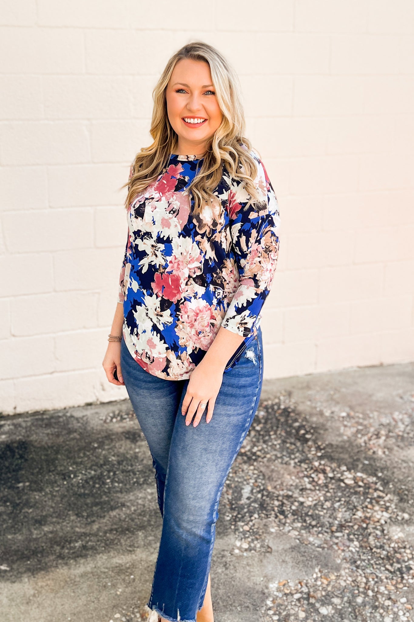 On Point Floral Top