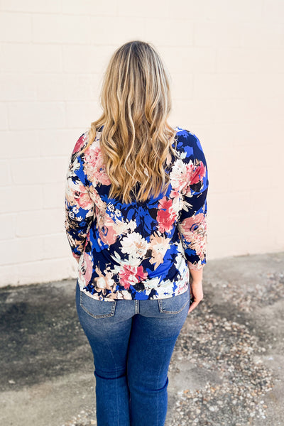 On Point Floral Top