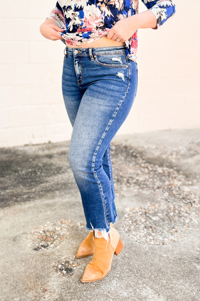 Zenana Rita Cropped Jeans