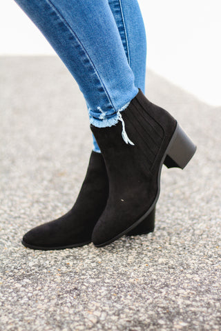 SALE | Gia Suede Booties