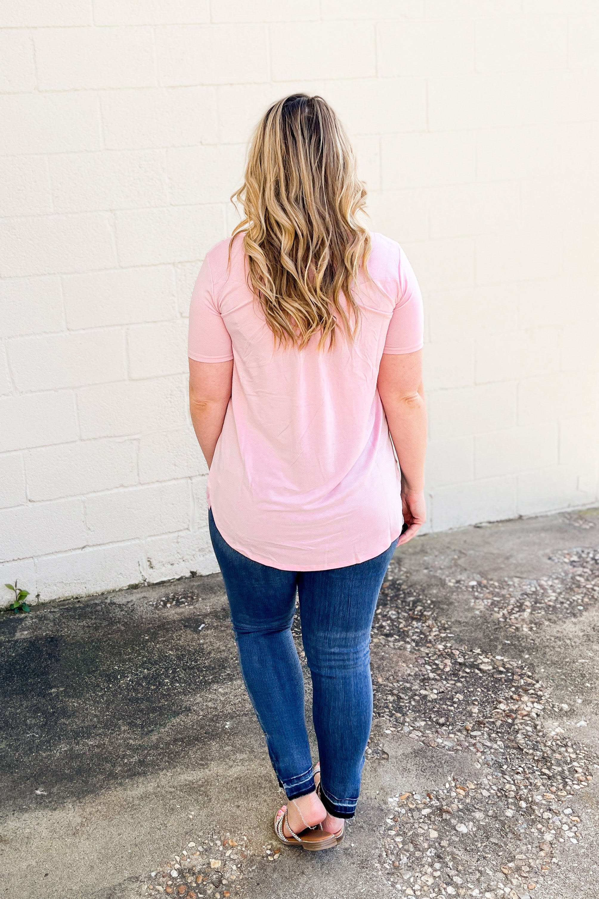 DEAL | Kelsie Top, Dusty Pink