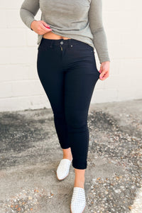 RESTOCK | YMI Hyperstretch Skinny Jeans, Black
