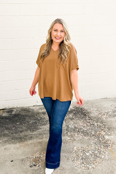The Remi Top, Deep Camel
