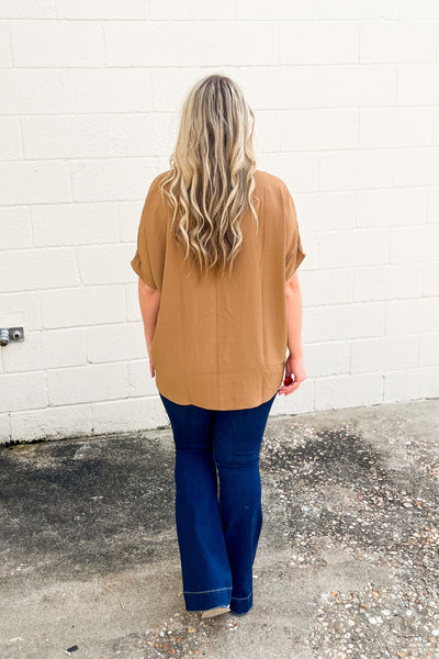 The Remi Top, Deep Camel