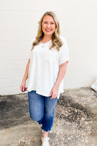 Everyday Chic Top, Ivory