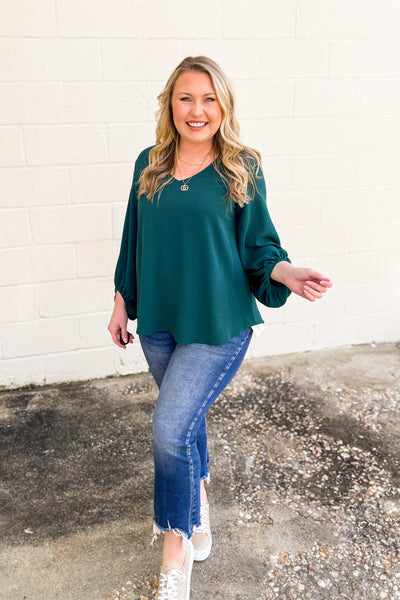 Nights Like This Top, Hunter Green
