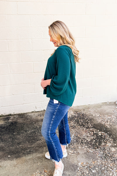 Nights Like This Top, Hunter Green