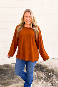 Be The Star Pullover Top