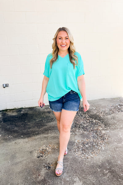 Everyday Chic Top, Mint