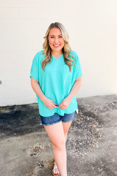 Everyday Chic Top, Mint