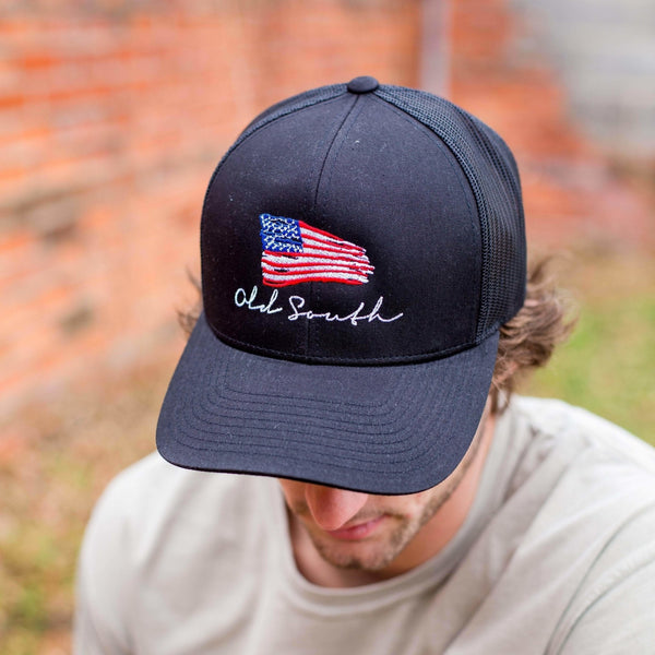 American Flag - Trucker Hat