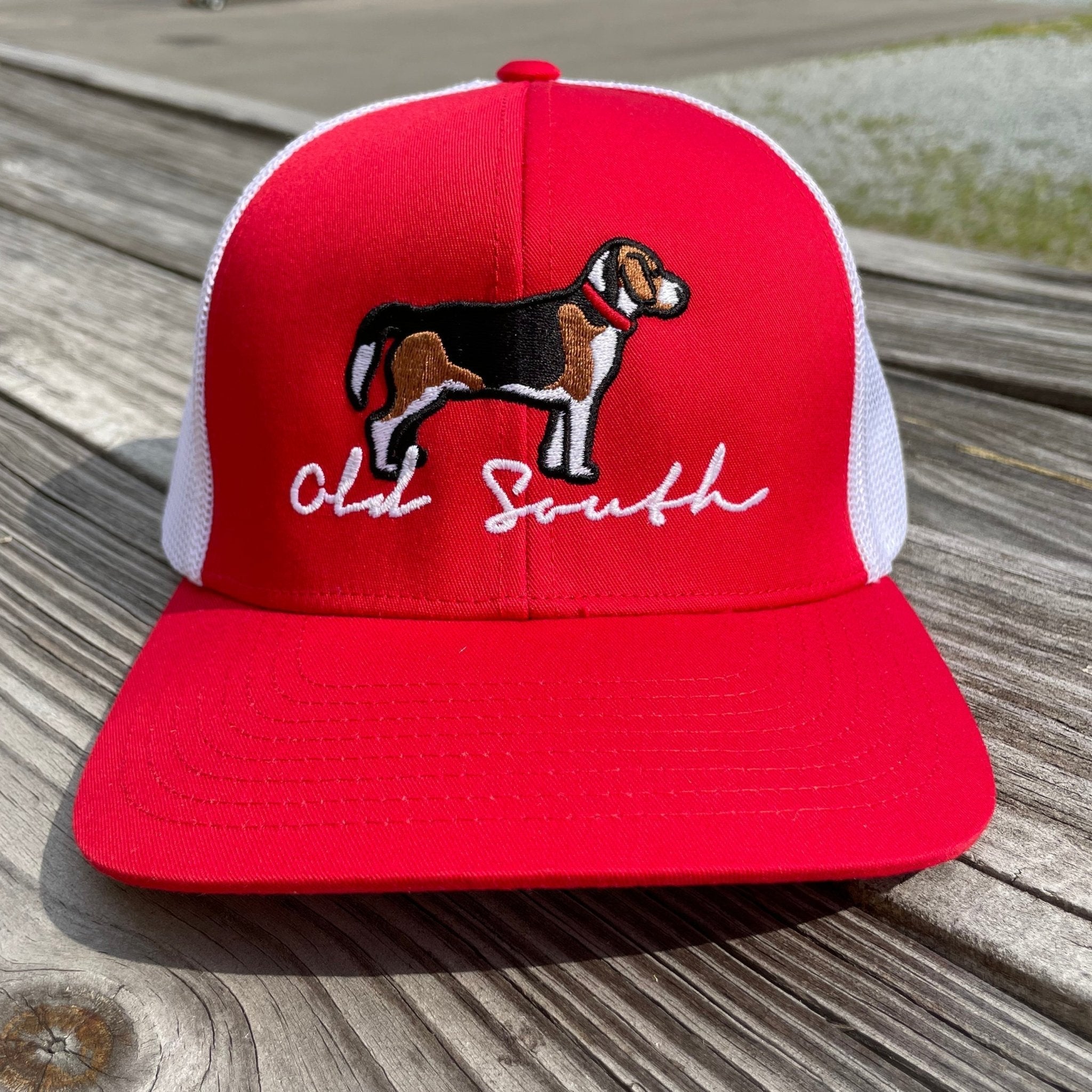 Beagle Trucker Hat Sew Southern Designs