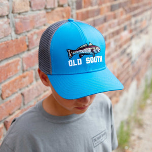 Red Fish - Trucker Hat - Youth – Sew Southern Designs